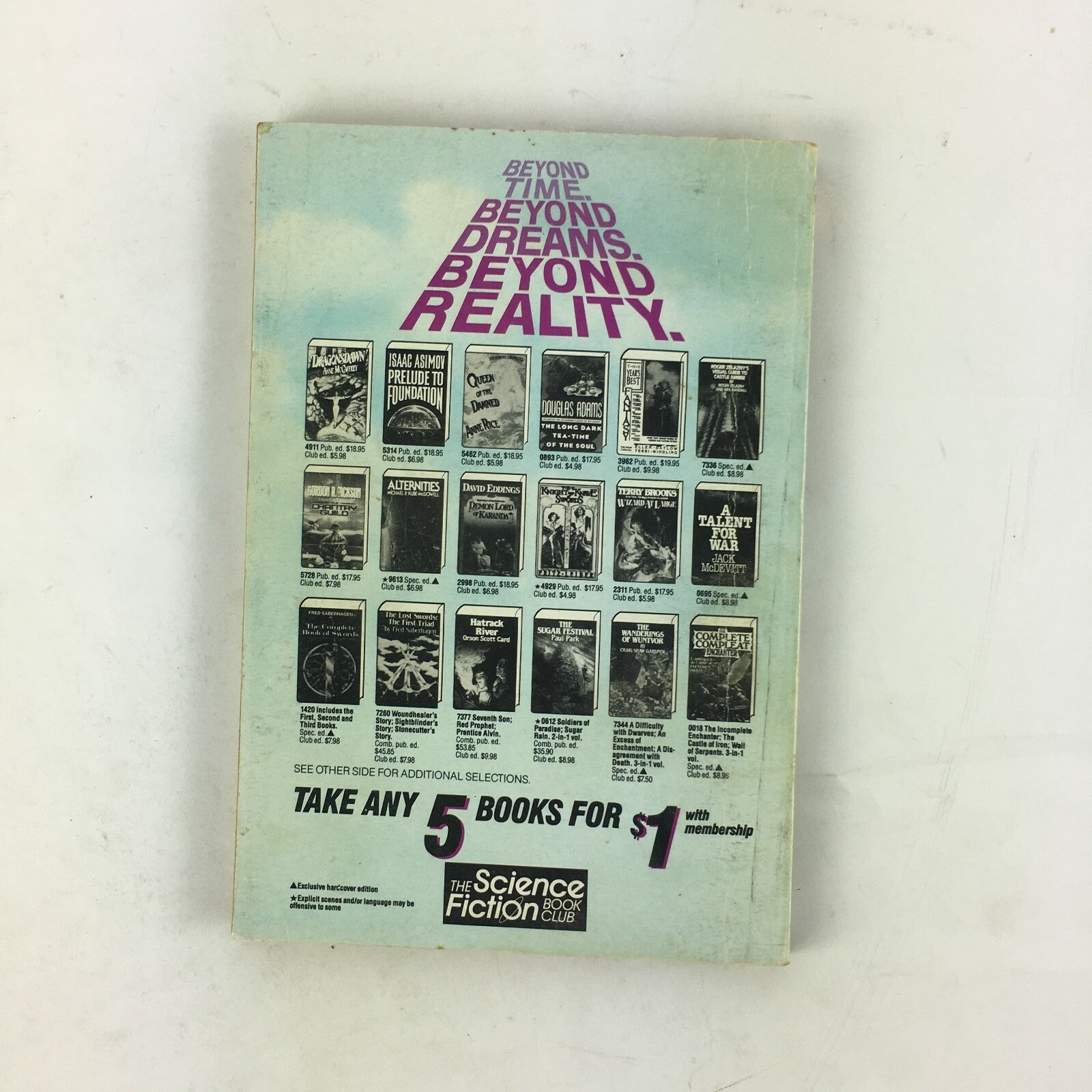 September 1989 Analog Science Fiction Fact Magazine Linda Nagata Jerry Oltion