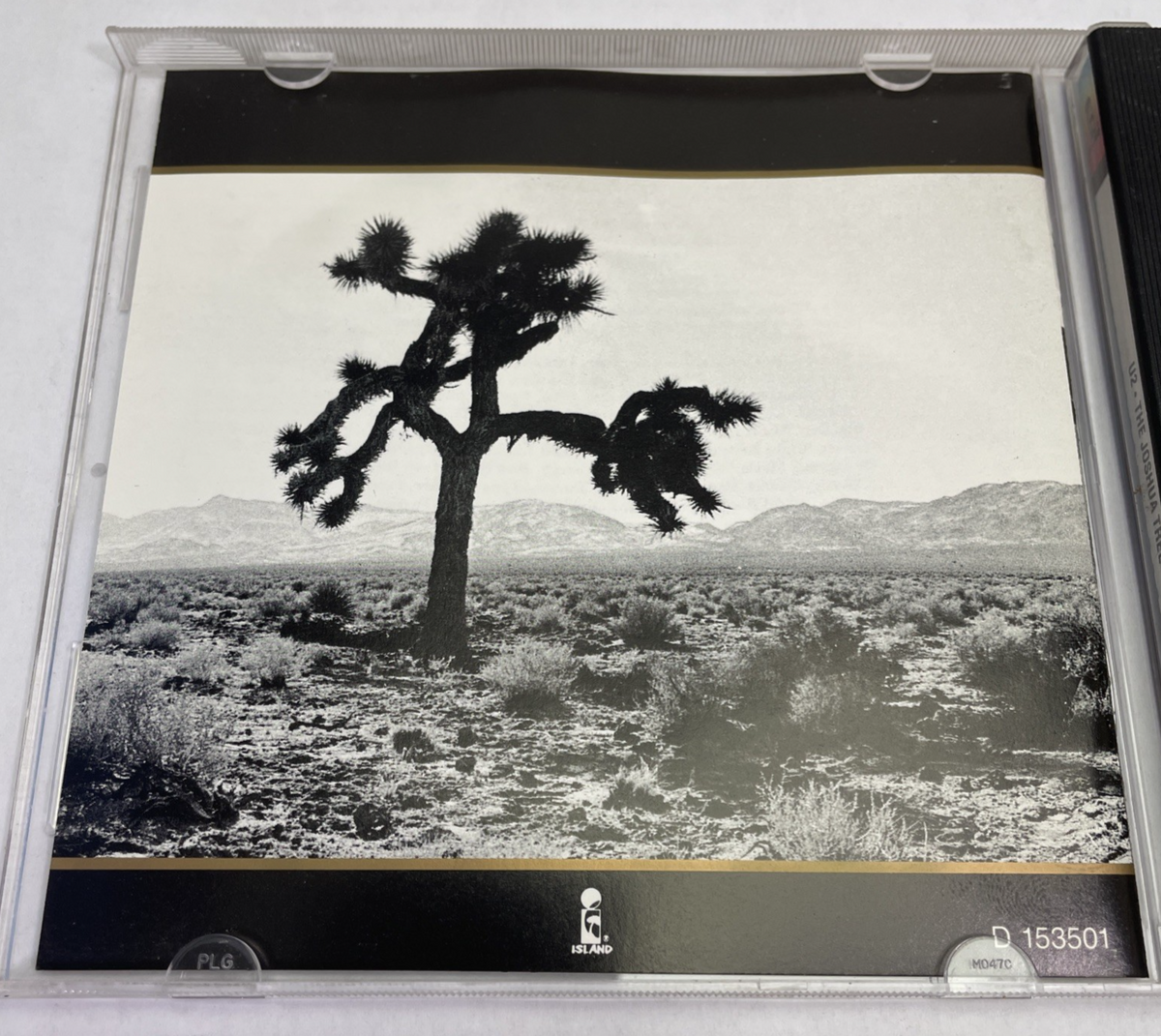U2 : The Joshua Tree - Digital Audio CD 1987 Island Records