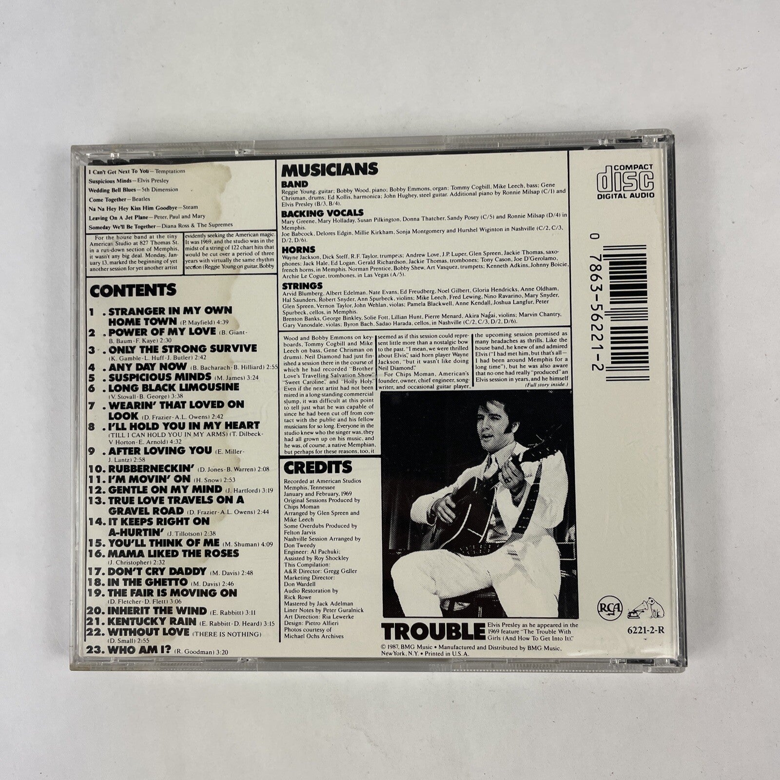Elvis Presley - The Memphis Record (1987) First Edition    #16