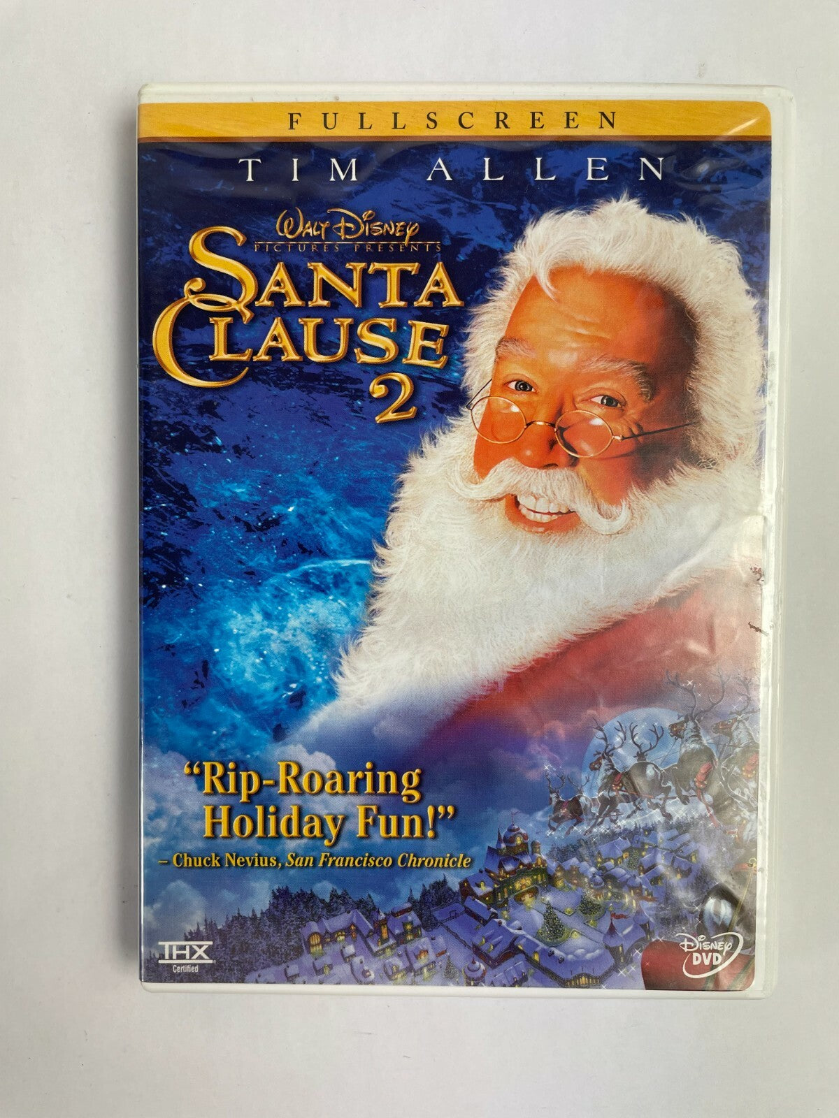 Tim Allen Santa Clause 2 Rip Roaring Holiday Fun Chuck Nevius DVD Movies