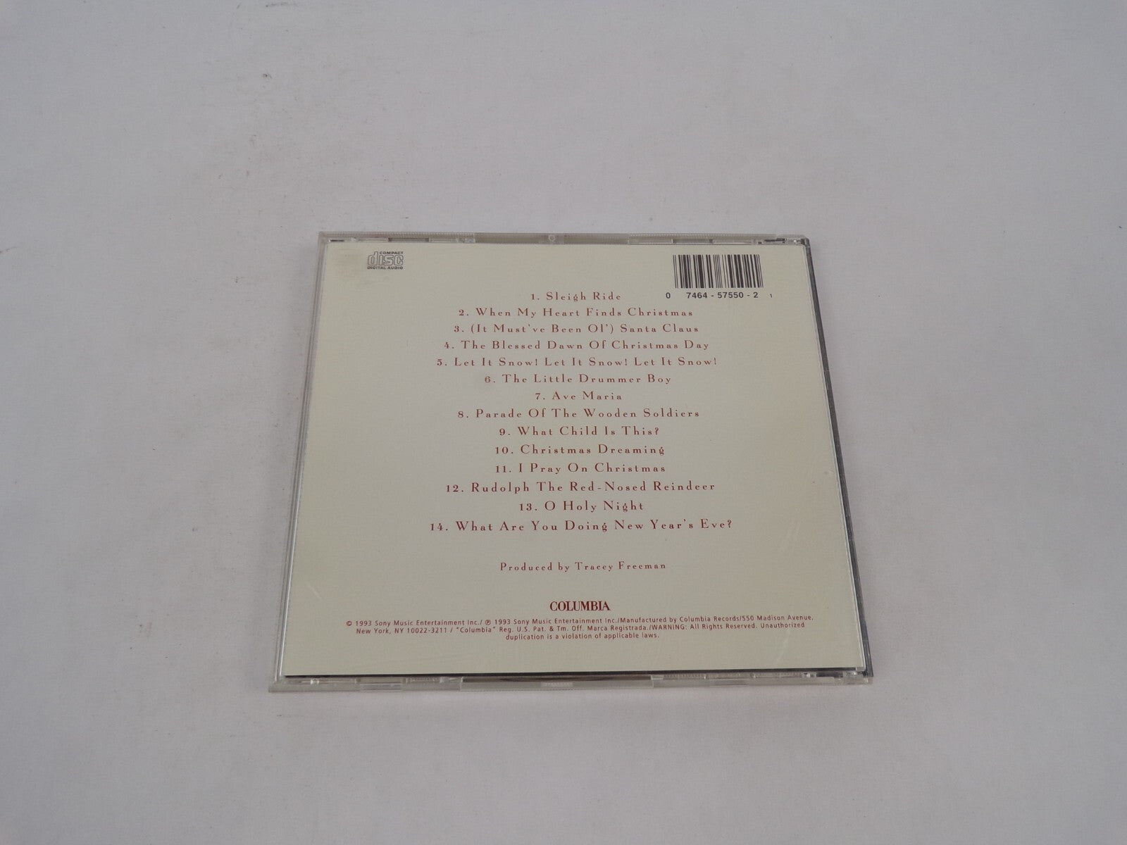 Happy Connick, Jr. When My Heart Finds Christmas Sleigh Ride Santa Claus CD#70