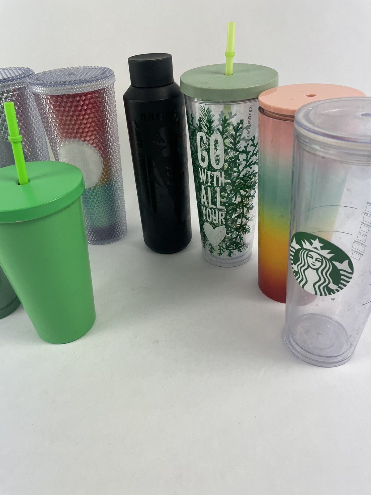 Lot of 13 Starbucks Cups Mugs Tumblers Some RARE And Limited - Mixed