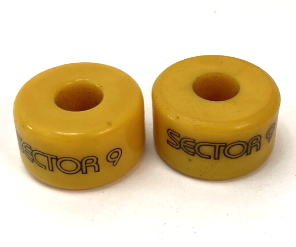 Sector 9 Skateboard Lower Truck Bushings 95a Tracker Yellow Lot of 2 Vintage