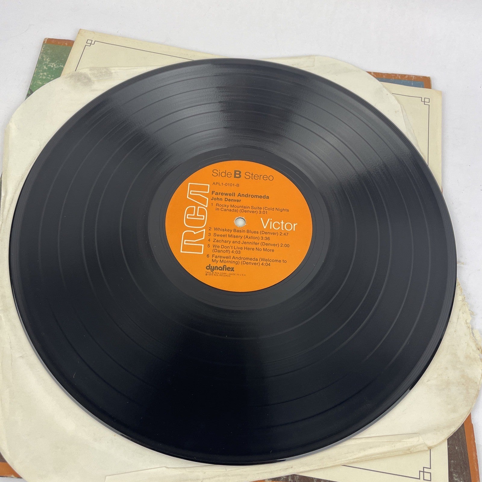[FOLK/POP]~EXC LP~JOHN DENVER~Farewell Andromeda~{Original 1973~RCA~Issue]