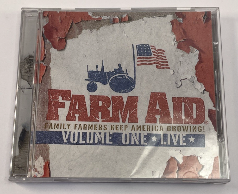 Farm Aid Volume One 1 Live 15th Anniversary 2 CD Set Brand 2000 Mint Discs