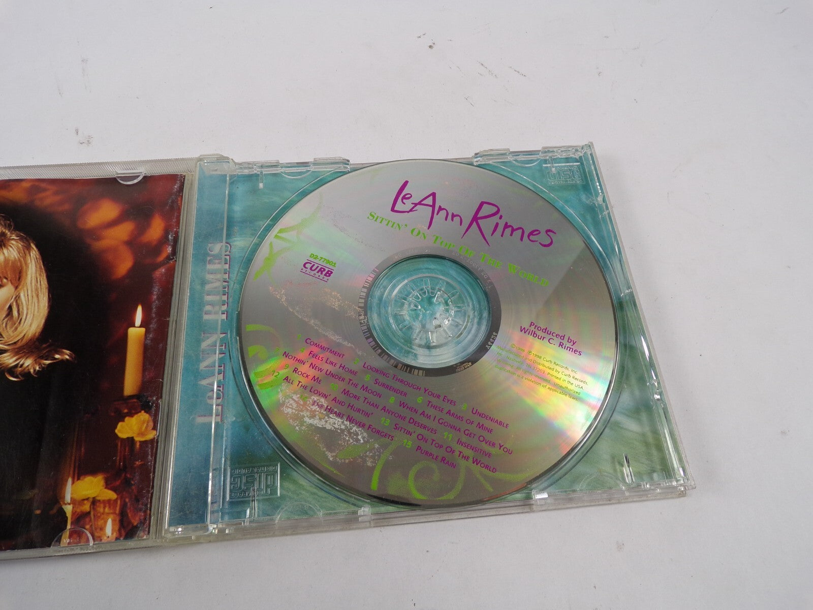 LeAnn Rimes Sittin On Top Of The World Surrender Rock Me Insensitive CD#51