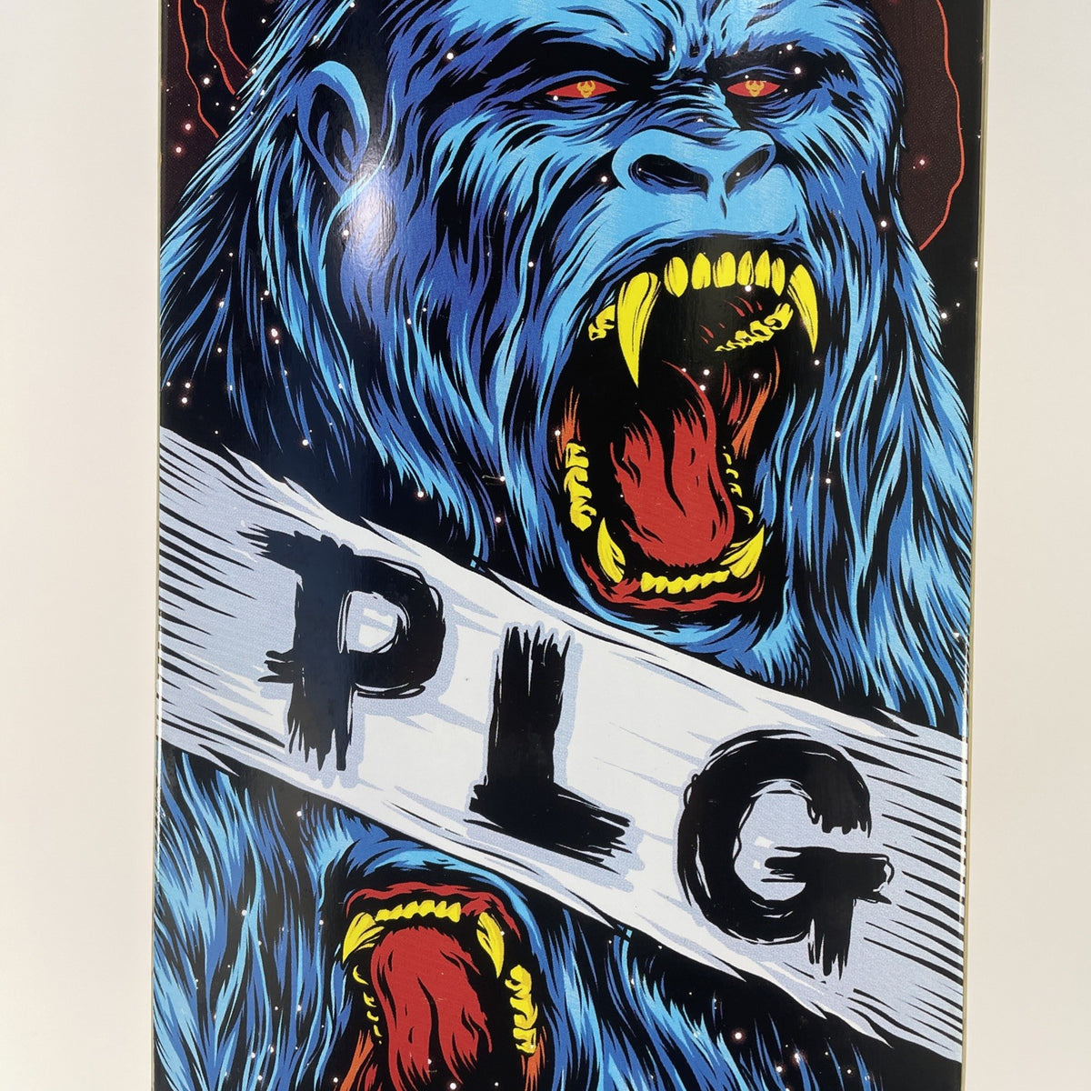 Darkstar Skateboards PLG TWIN Silverback Gorila Graphic Skateboard Deck 8.375"