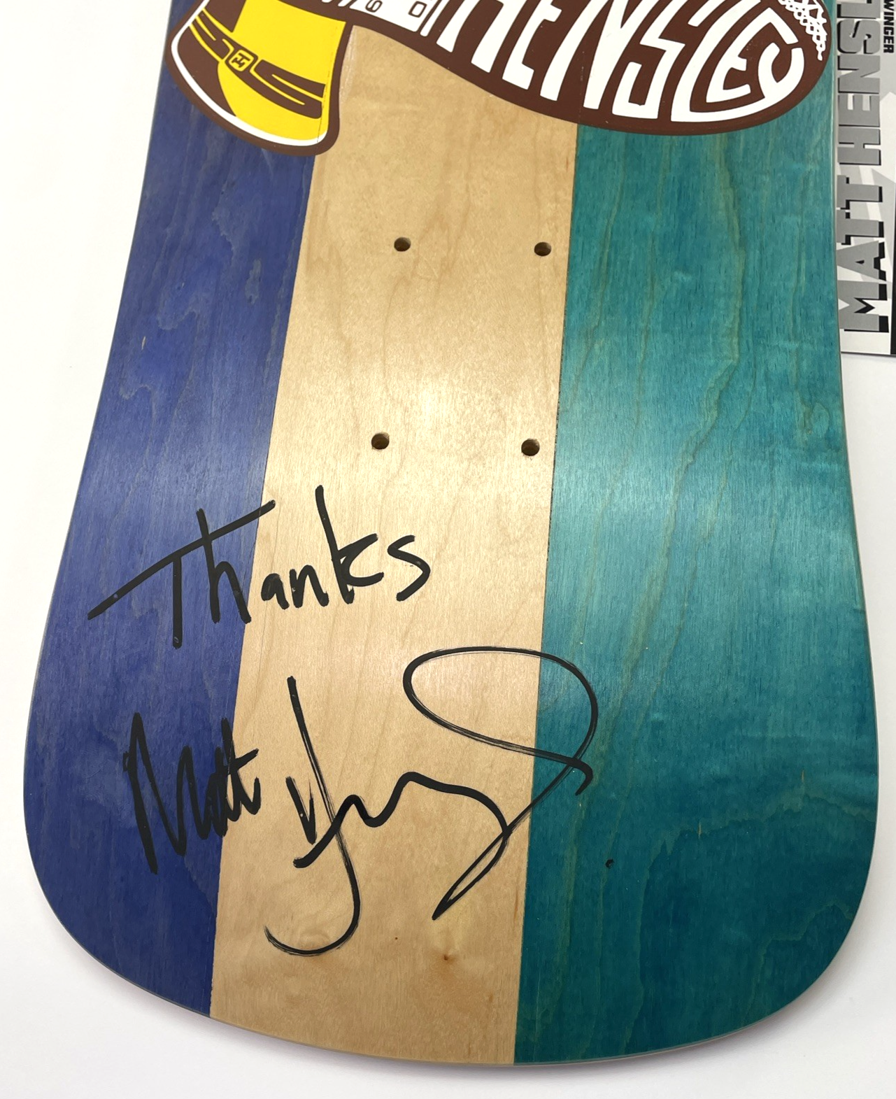 Matt Hensley H-STREET Pole Swing Classic reissue Triple Stained 196/328 Signed