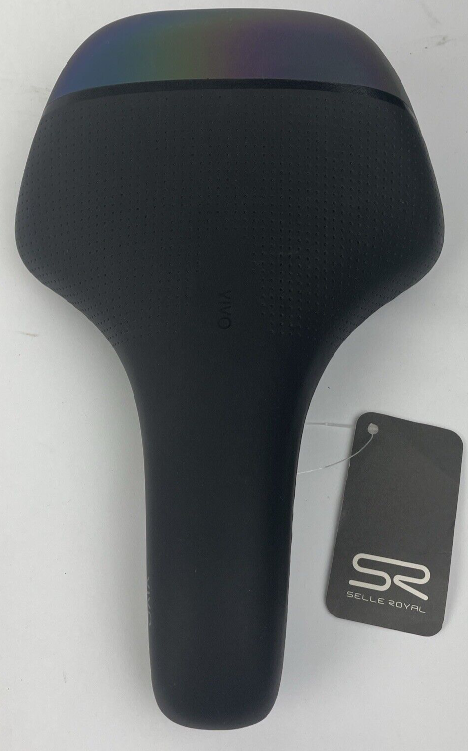 NWT Selle Royal VIVO Horn Bicycle Seat Black with Accents 10.5" x7" model 140HRN