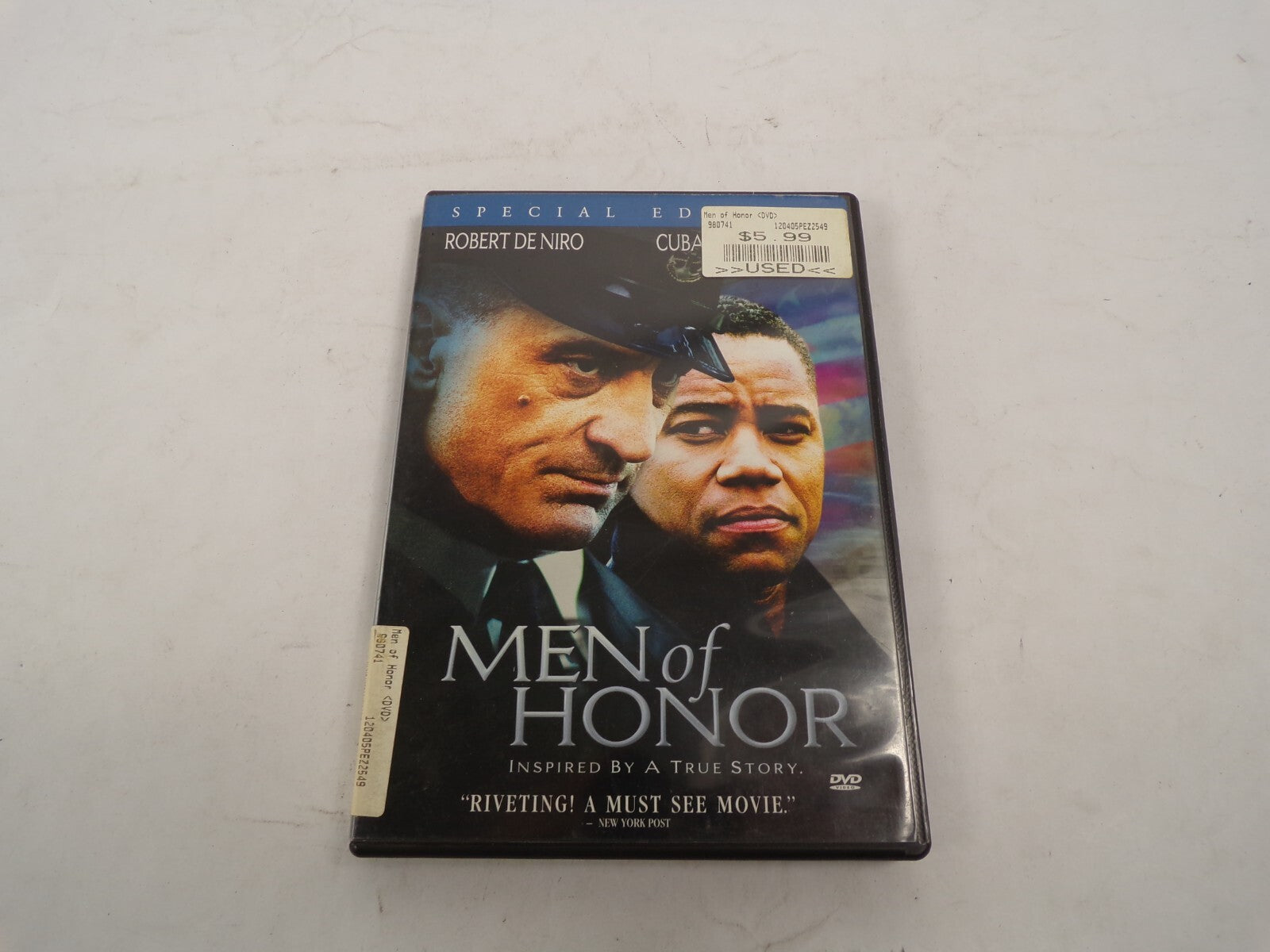 Men Of Honor Robert De Niro Inspired By A True Story DVD Movies