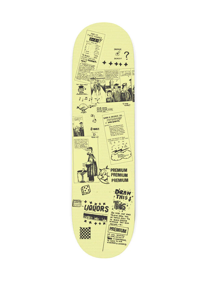 School Book Premium skateboards - 8.25