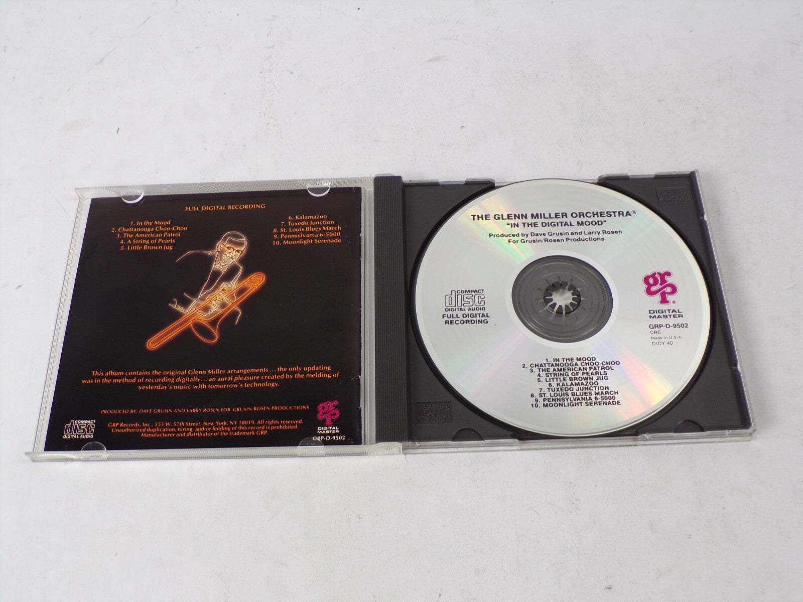 The Glenn Miller Orchestra "In The Digital Mood" In The Mood Chattanooga CD#62