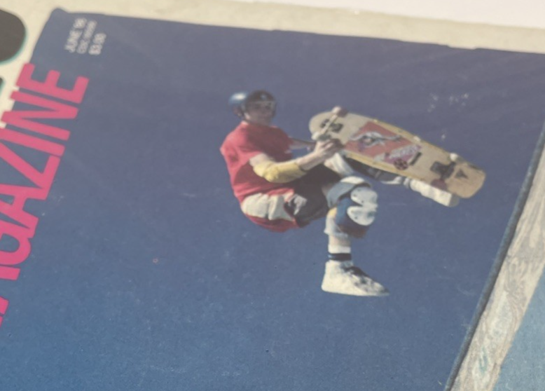 TRANSWORLD SKATEBOARDING MAGAZINE June 1986 Dan Wilkes Cover Neil Blender
