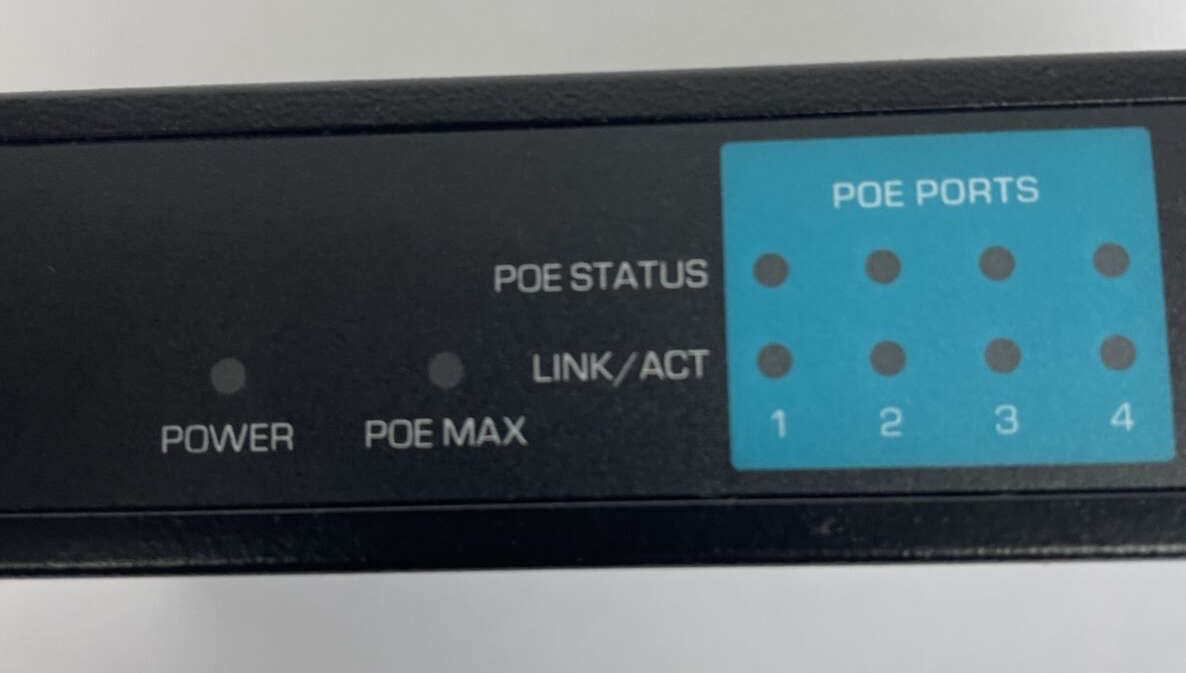 TRENDnet  TPE-S44 8-Port Fast PoE Ethernet Switch Great For Small offices LOOK