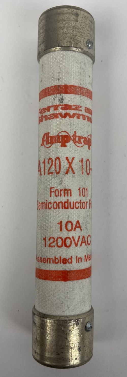 Mersen Ferraz Shawmut Amp Trap Fuse Fuses 1200V 10A pn A120X10-1 A120  10-1 MEX