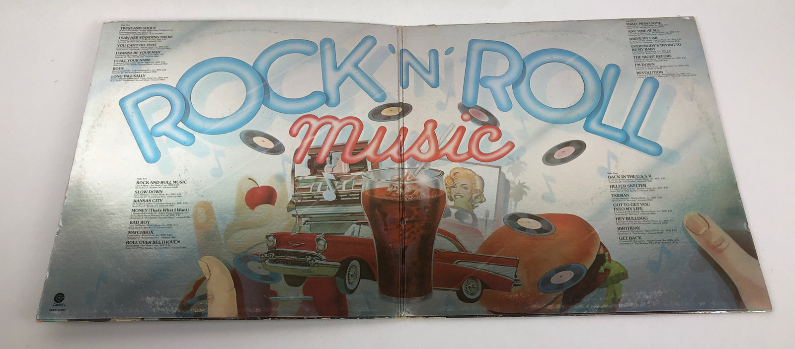 The Beatles Rock n Roll Music 2 LP Vinyl Record 1976 Capitol SKBO-11537 