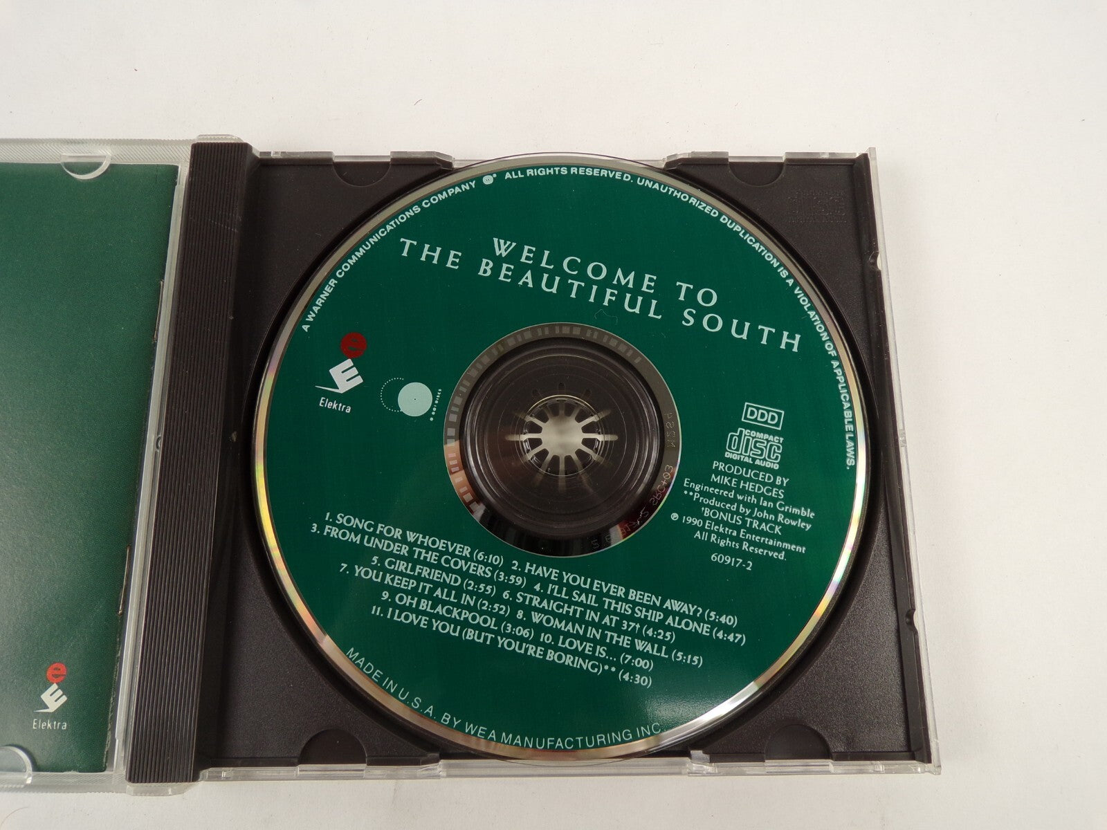 Welcome To THe Beautiful South Song For Whoever Girlfriend Love Is CD#46