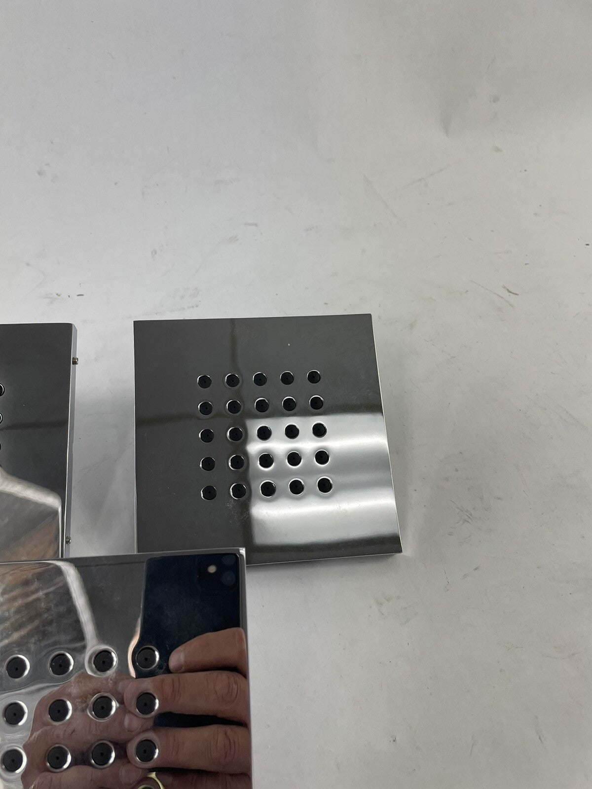 Lot of 3 : Zucchetti Z92907.1880 Lateral Shower Head Simple Jet