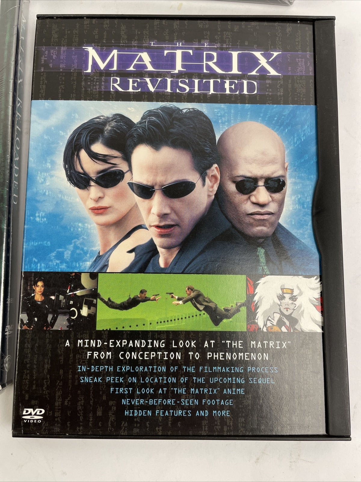 The Matrix DVD Video Lot Of 4 Revolutions, Reloaded, Revisited Keanu Reeves