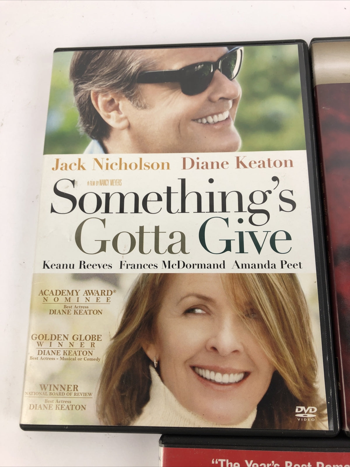 3 x Rom-Com Romantic Comedy Movies DVD Somethings Gotta Give, Prime, Shakespeare