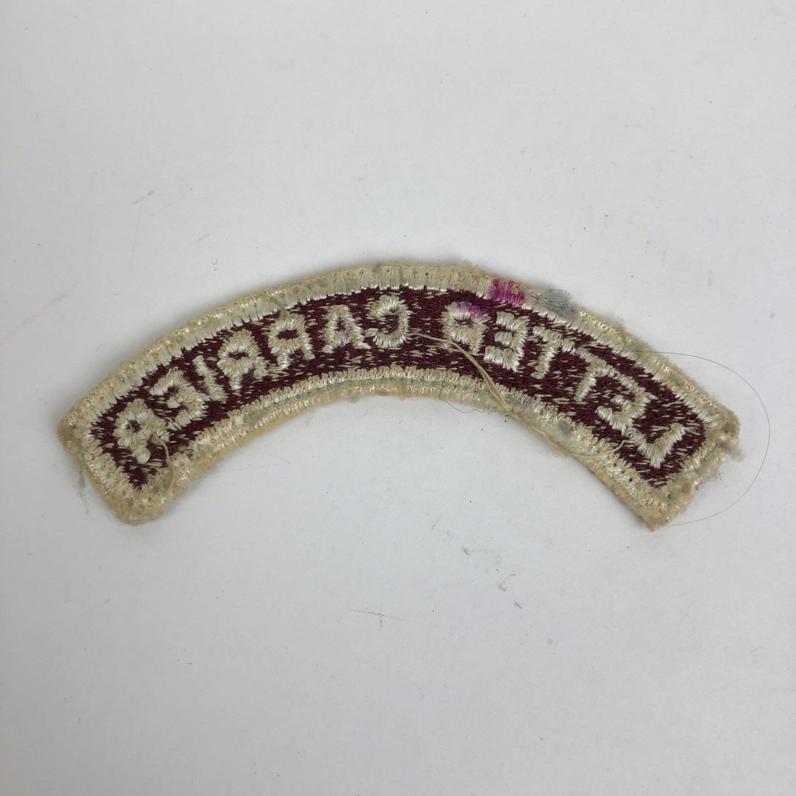 Rare Vintage Sew On Embroidered Patch Letter Carrier Arm Sleeve Badge 3"