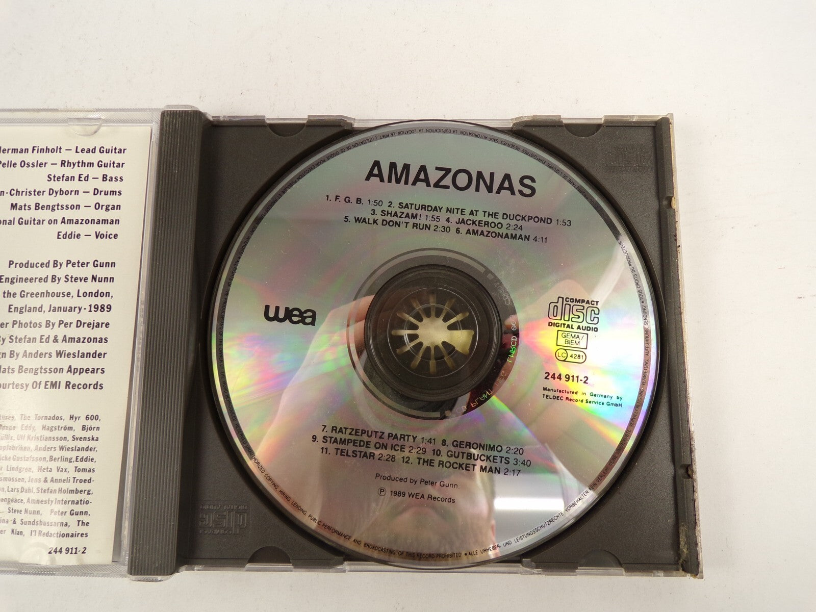 Amazonas Shazam Jackeroo Amazonaman Geronimo Telstar Gutbuckets CD#44