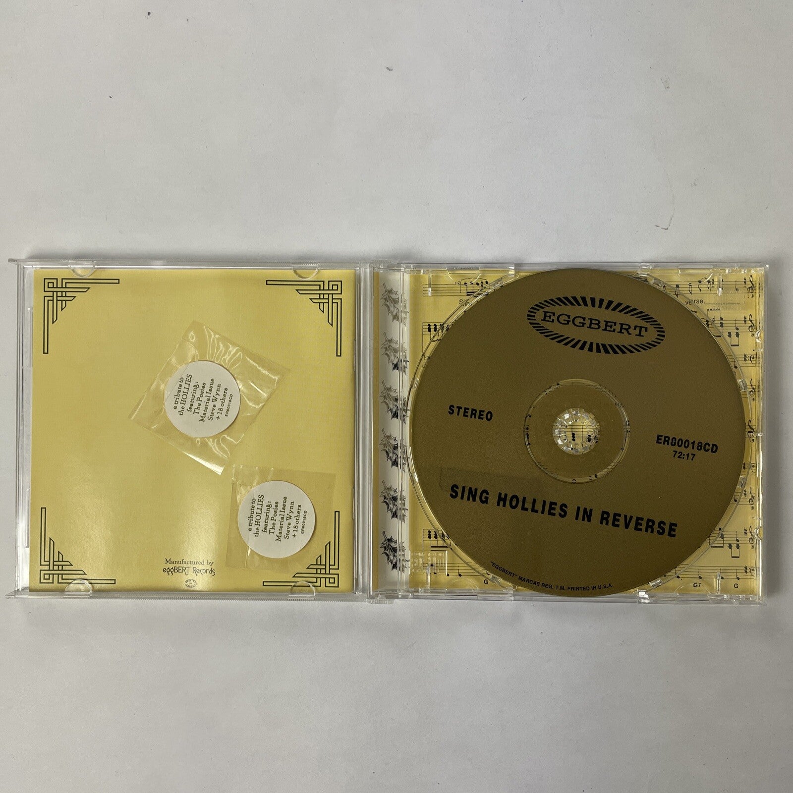 Various Artists - Sing Hollies in Reverse Rare CD   #20