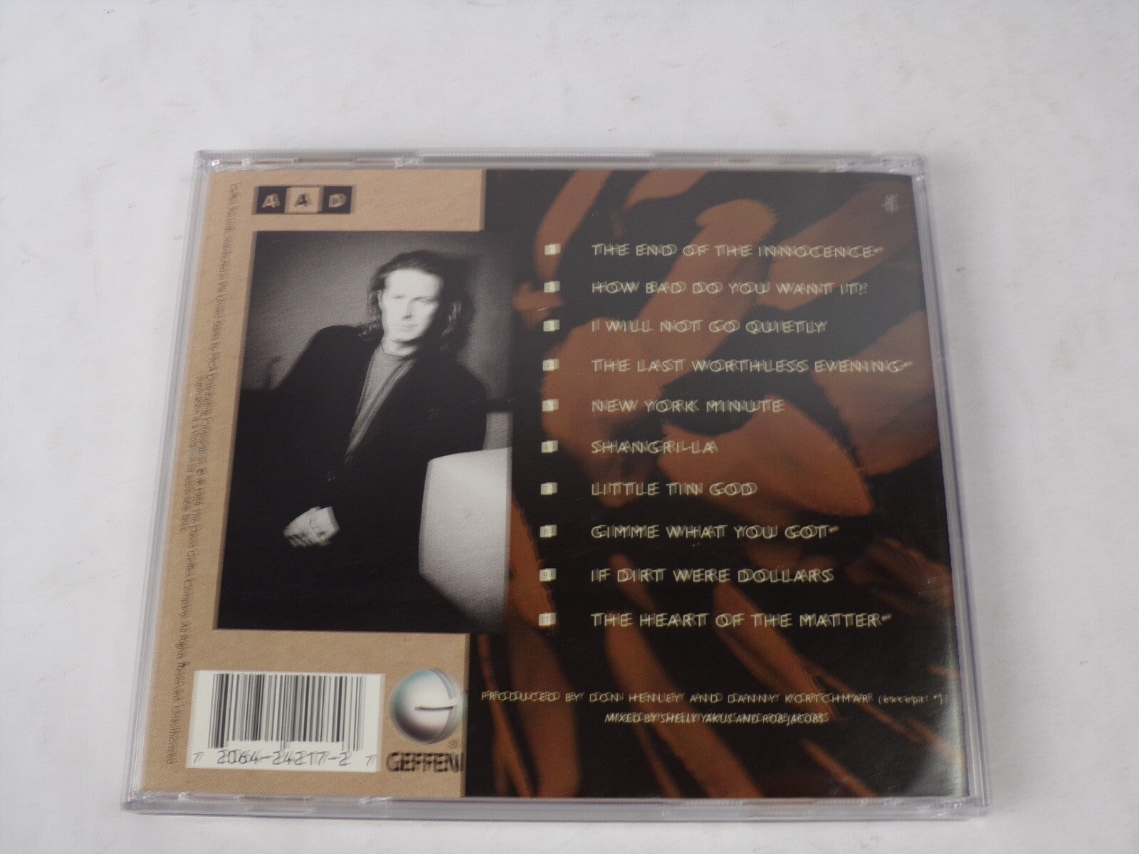 Don Henley The End Of The Innocence The End Of The Innocence How Bad Do YouCD#62