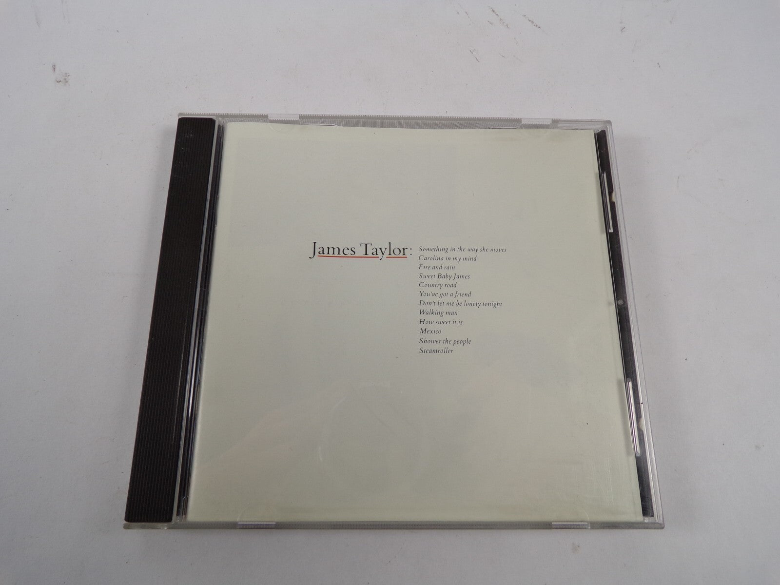James Taylor Something in the Way She Moves Carolina In My Mind Mexico CD#51