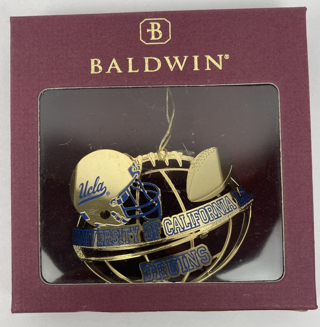 Baldwin UCLA Bruins Christmas Ornament University Of California Los Angeles