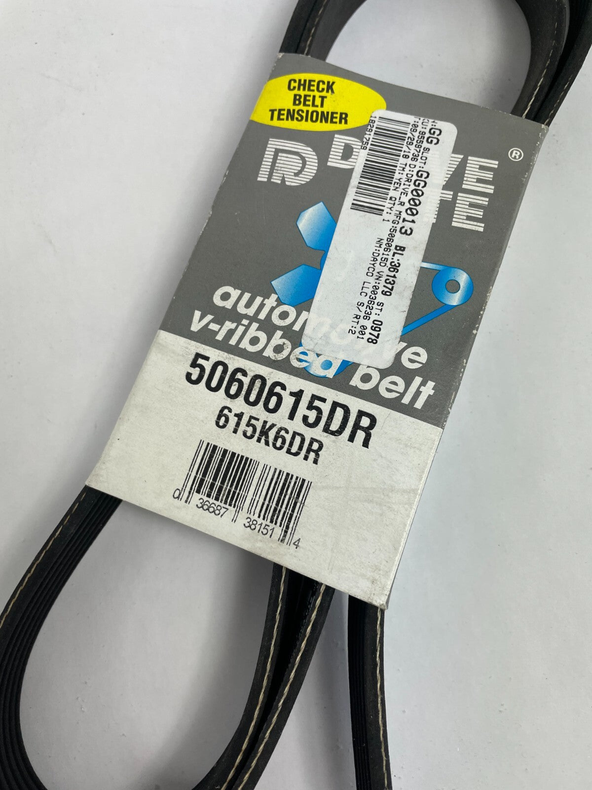 OEM Dayco 5060615DR 615K6DR Check Belt Tensioner