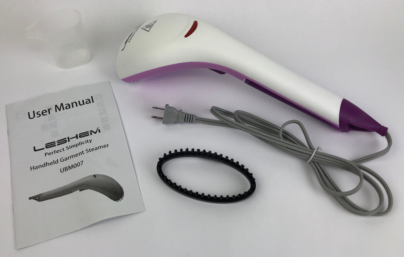 LESHEM Handheld Garment Steamer for Clothes, Bedding, Curtains Traveling - LOOK