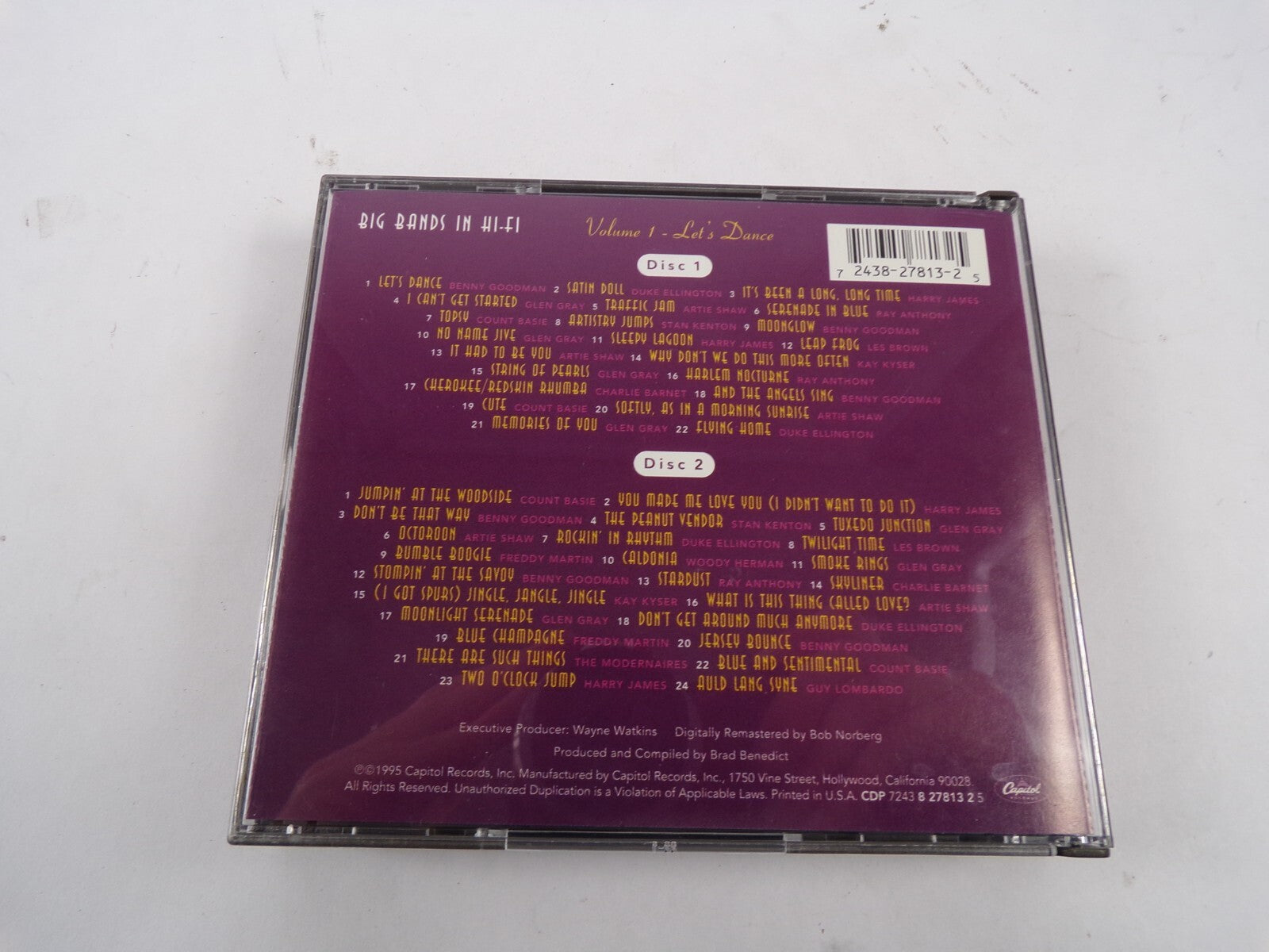 Big Bands In Hi F1 Let's Dance Satin Doll It's Been A Long Time Moon Glow CD#51