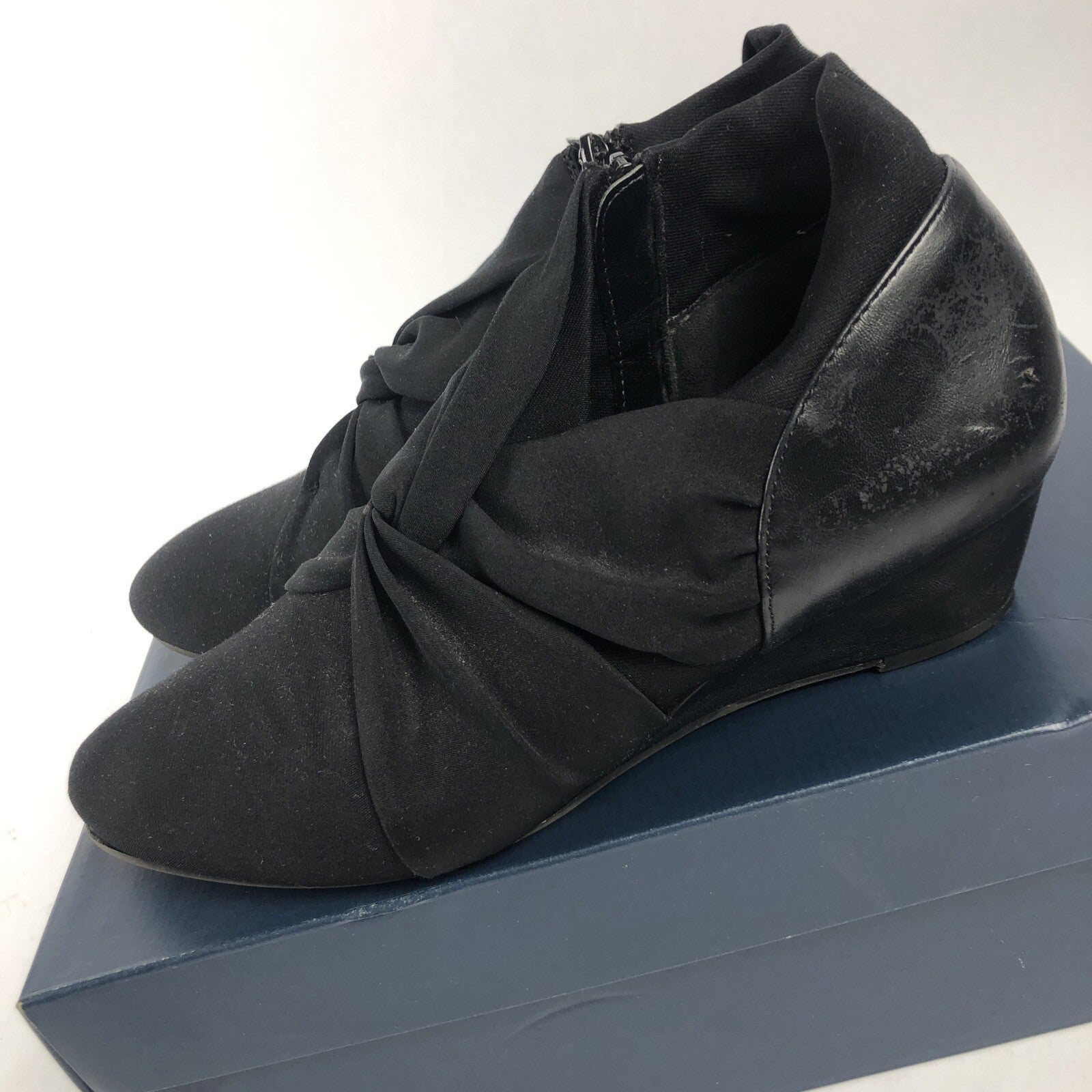 Cole Haan Studiogrand WOMEN Women's Size 9 B Black Side Zip Shoes W10395 - LOOK