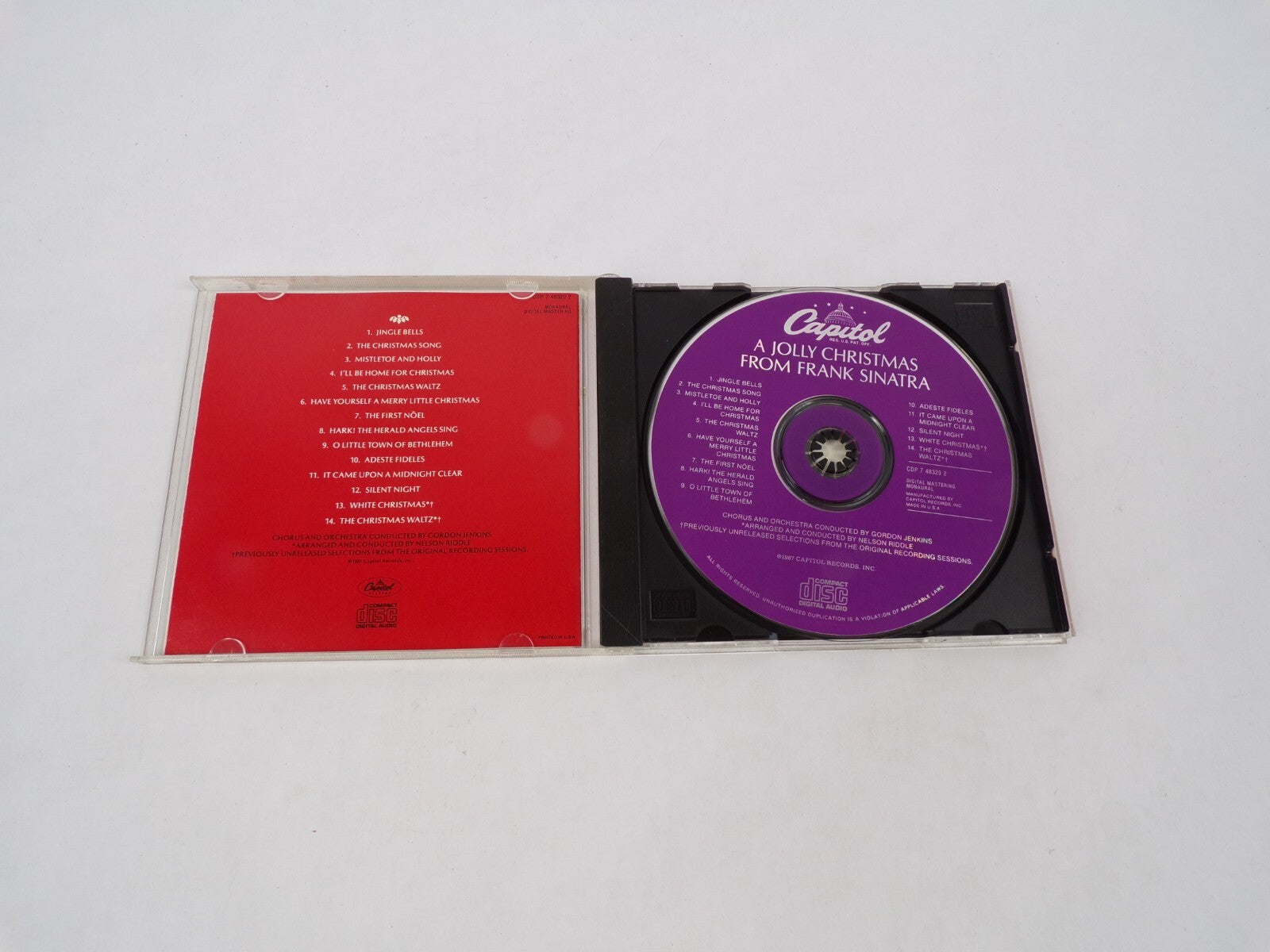 A Jolly Christmas From Frank Sinatra Jingle Bells The Christmas Song CD#63