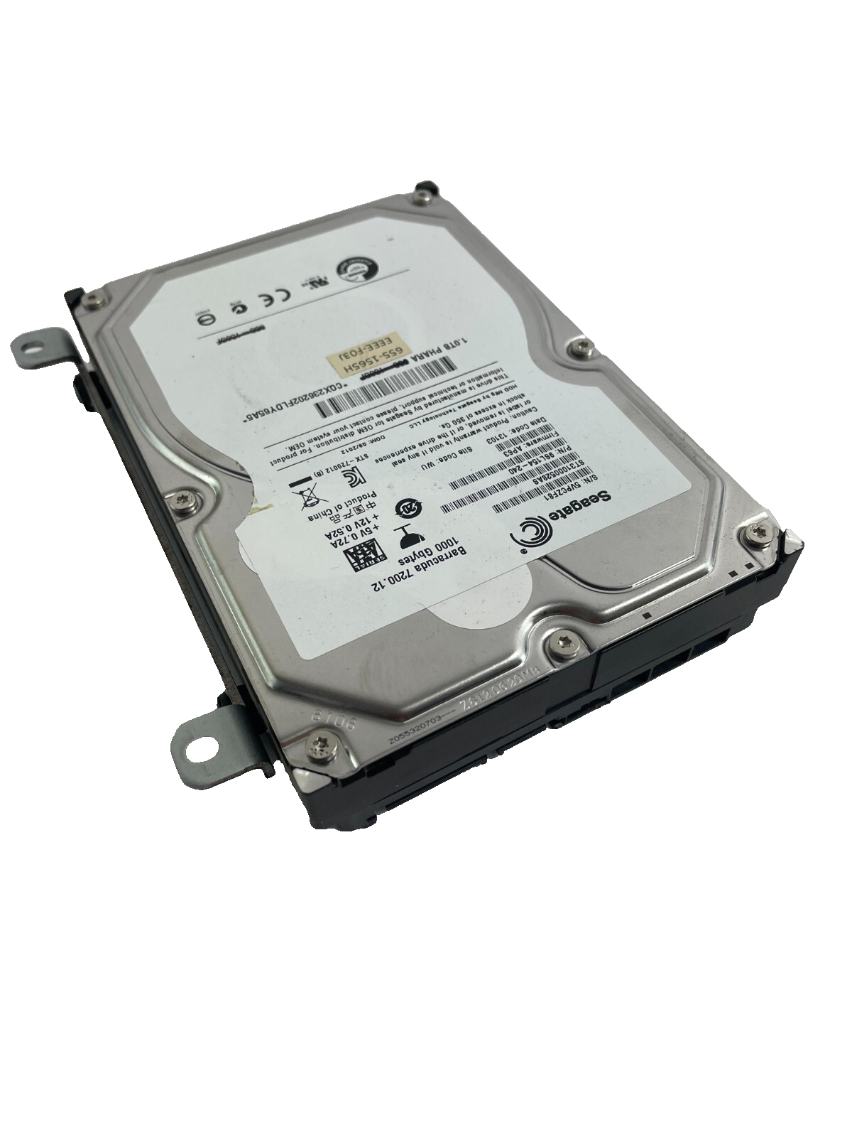 Seagate Barracuda 7200. 12 Model ST31000528AS Internal Hard Drive Cache 32MB