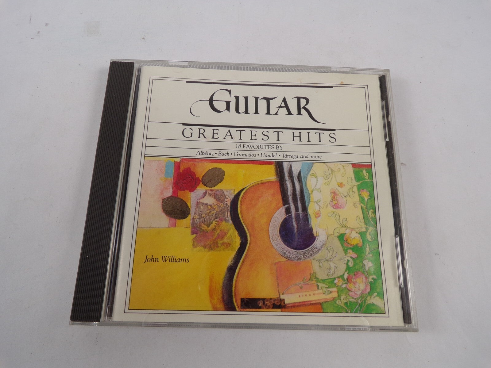 Guitar Greatest Hits 18 Favorites By Albeniz Bach Graados Handel Tarrega CD #43