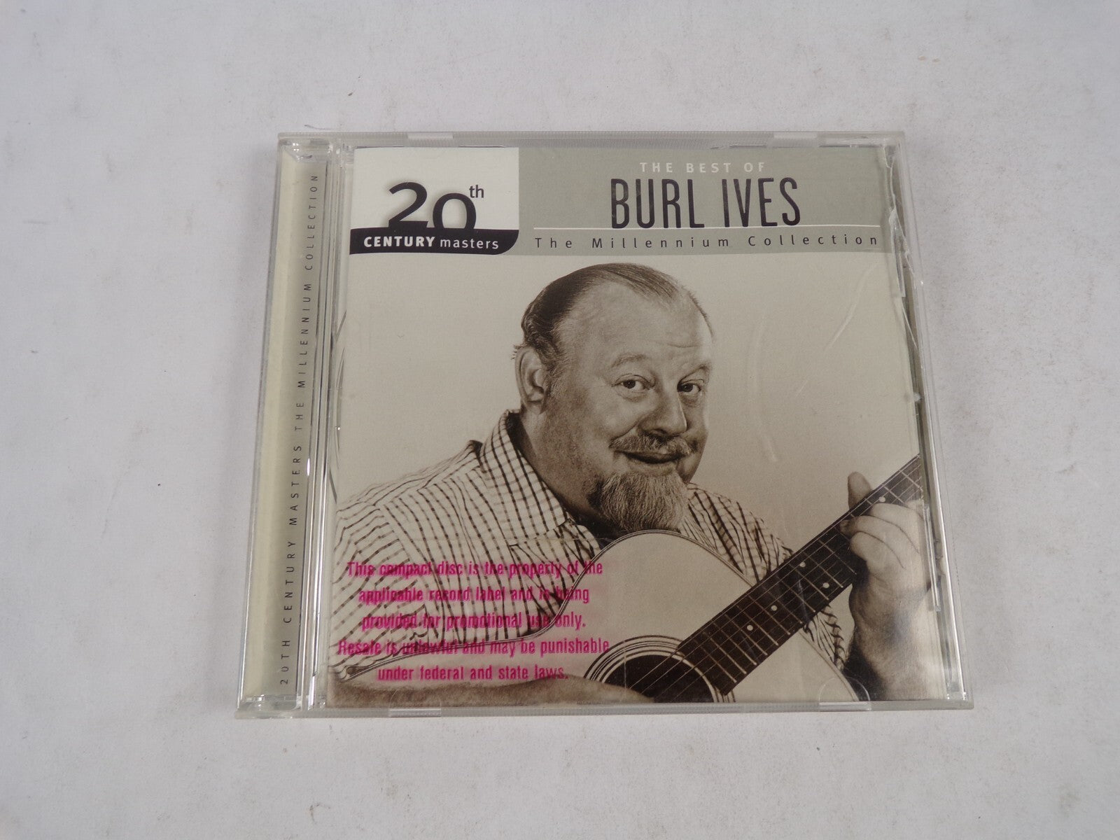 The Best Of Burl Ives The Millenium Collections A Little Bitty Tear Funny CD#22