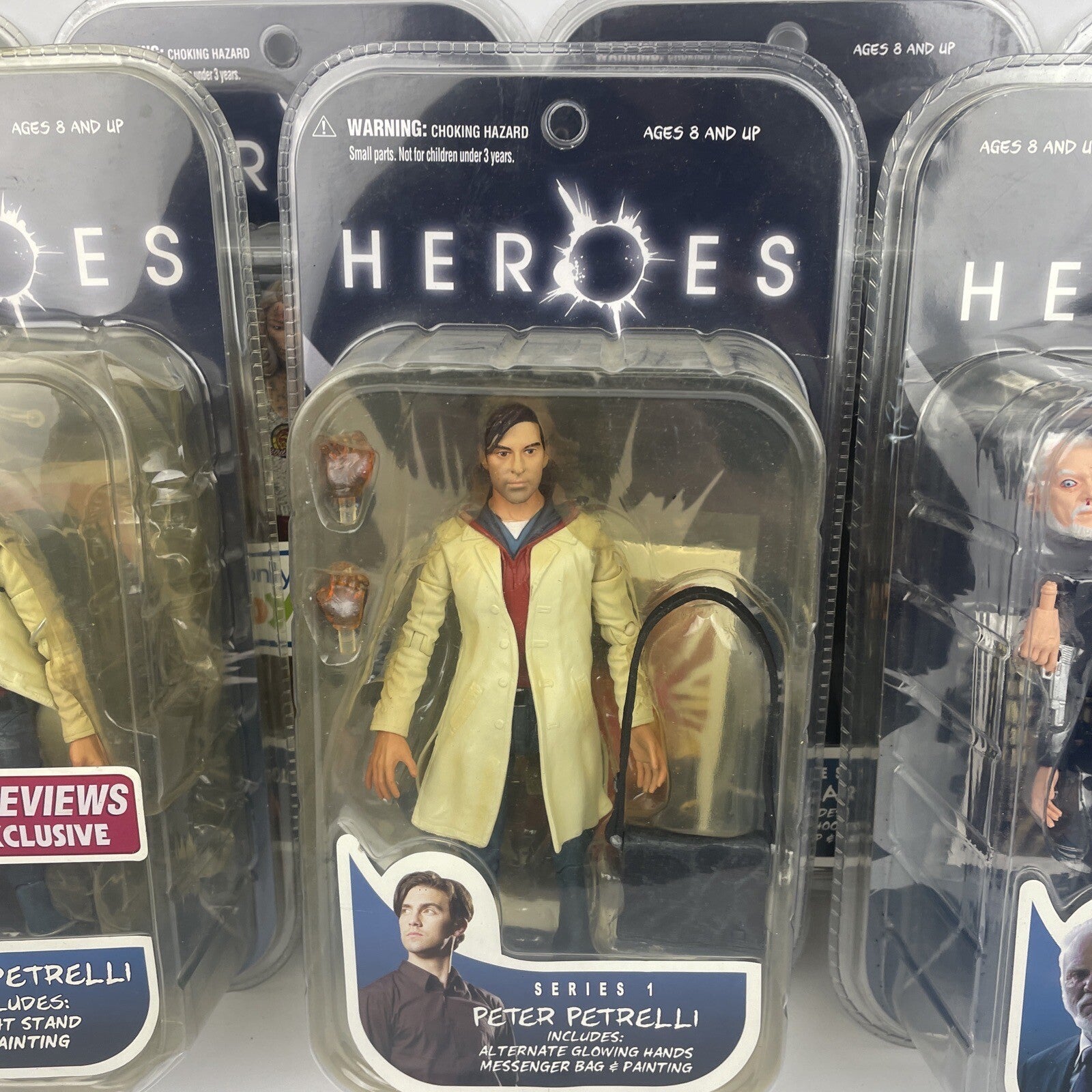 Lot of 12 Heroes Action Figures, Claude, Mohinder Suresh, Jessica Sanders - LOOK