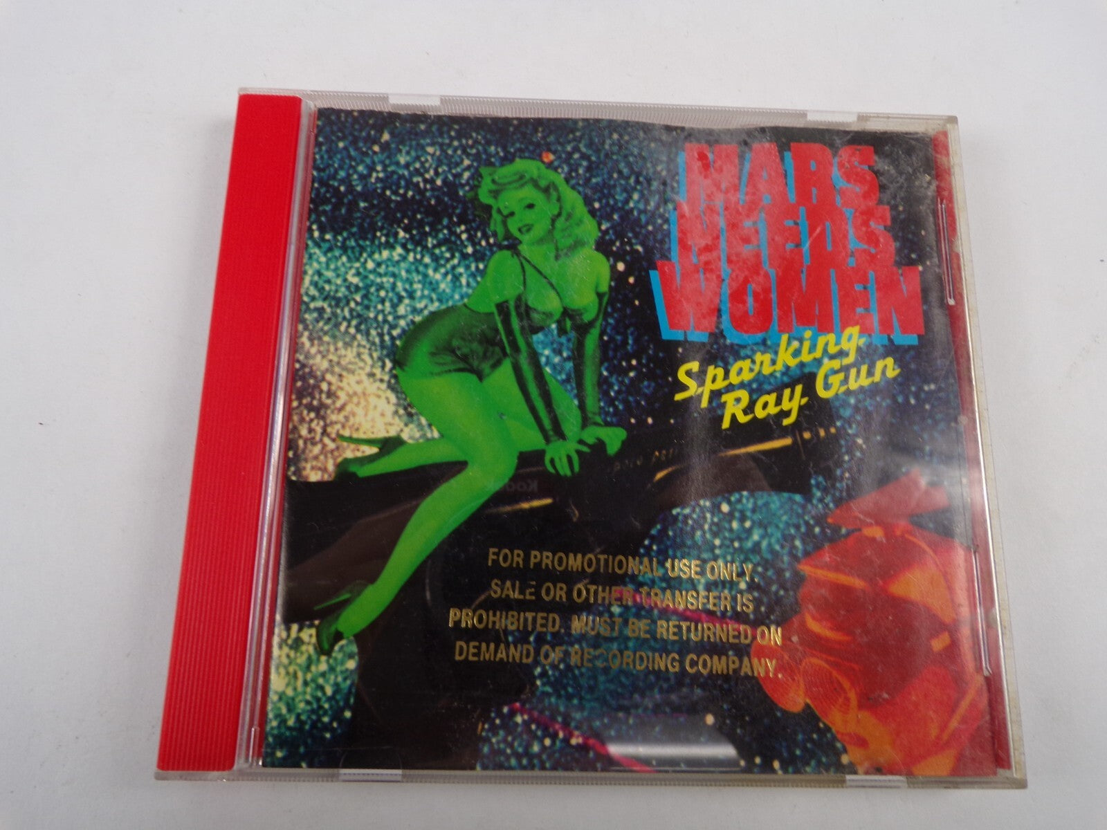 Mars Needs Women Sparking Rag Gun Spank Nothing No Show Liar T.v Toy CD#37