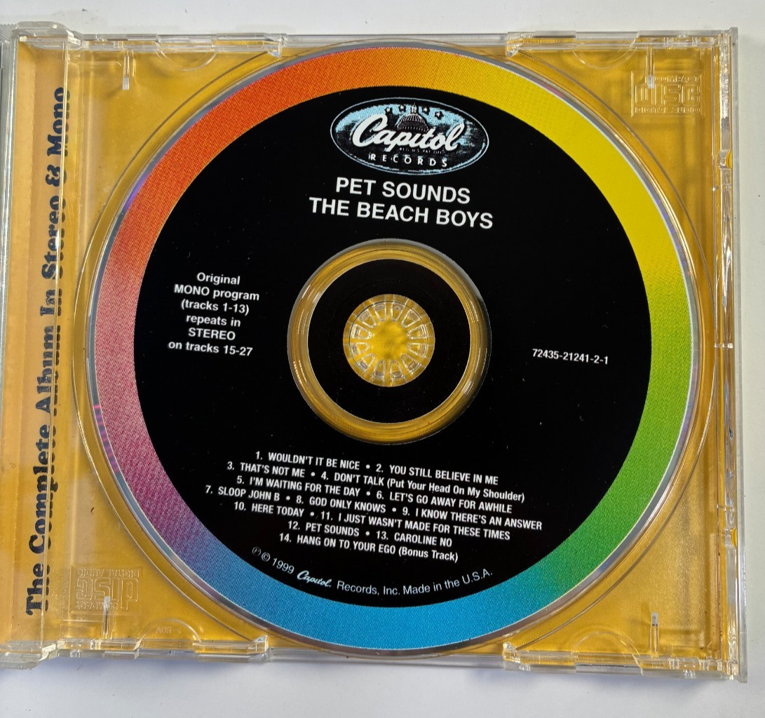 The Beach Boys - Pet Sounds - CD (Capitol 1999 Remaster Stereo & Mono) Album