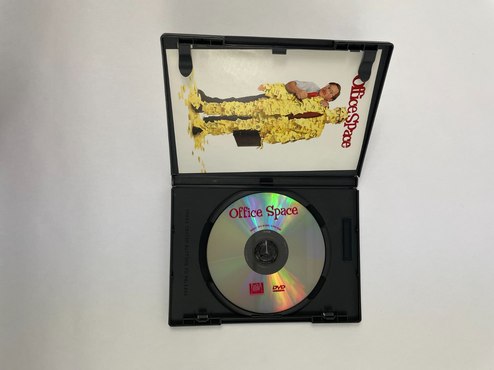 Office Space Work Sucks Cary Cole And Jennifer Aniston John Frizzell DVD Movie