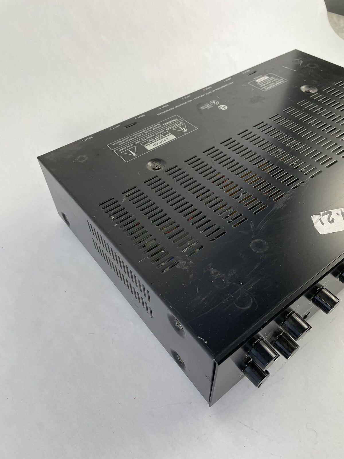 TOA M-900MK2 900 Series II 30W 8-Channel  Mixer Amplifier - Untested