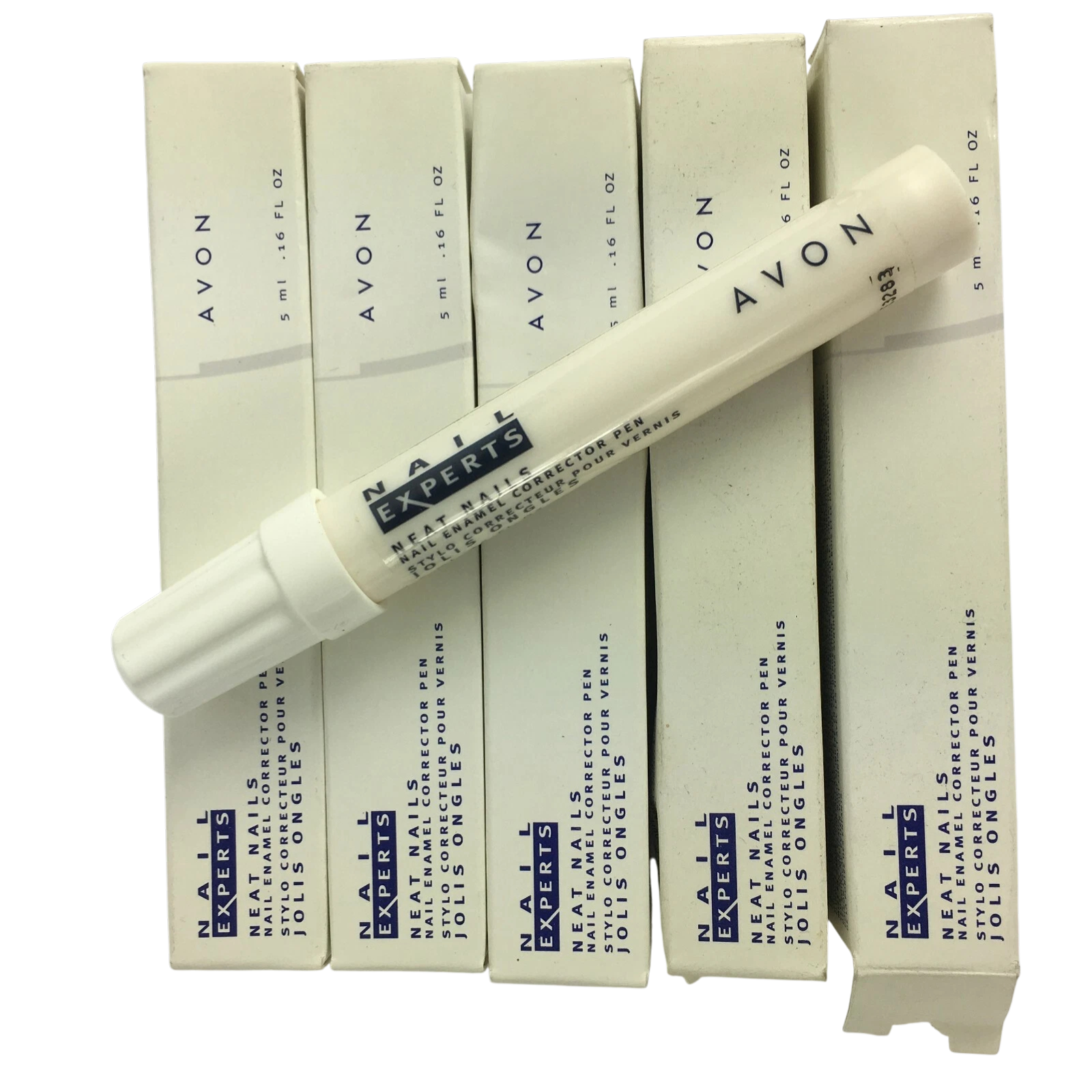 5x Avon Nail Experts Neat Nails Nail Enamel Corrector Pen