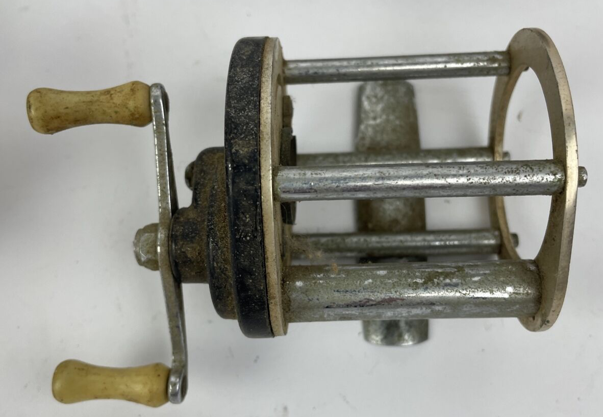 Lot of 4 x Vintage Mini Conventional Casting Reels Fishing Unbranded - USA MADE