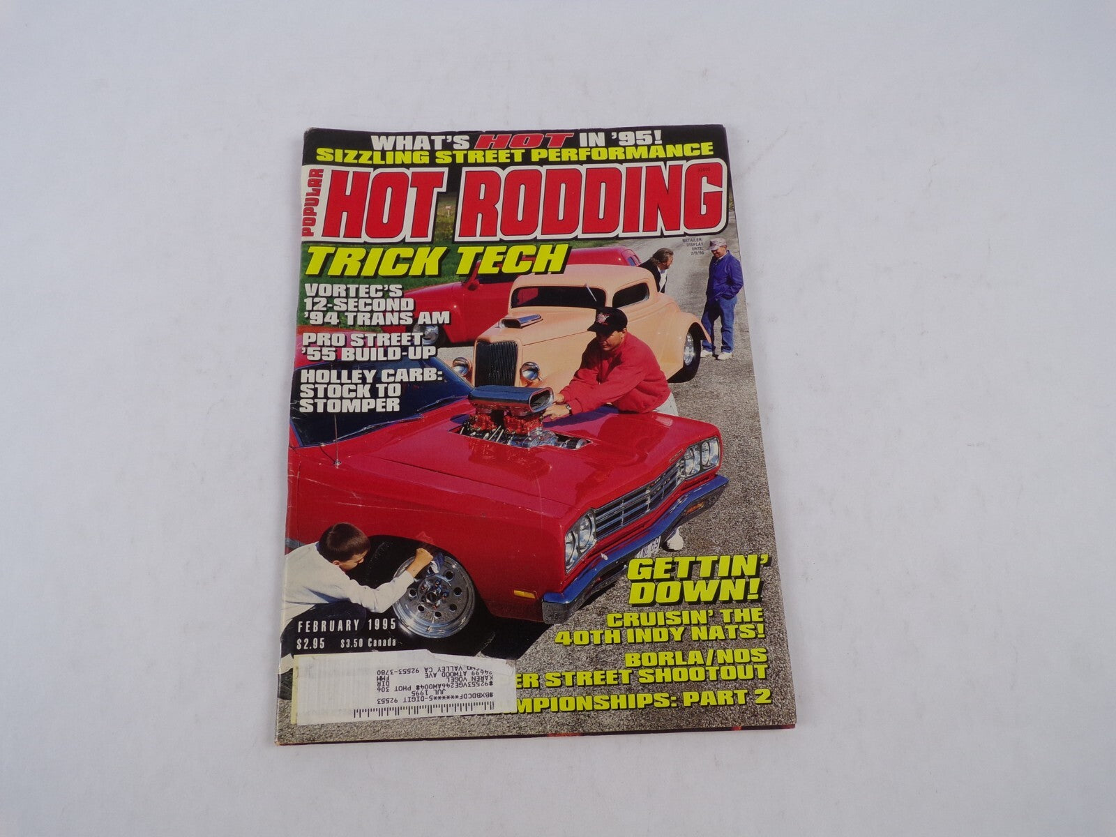 July 1995 Hot Rodding Magazine Trick Tech Sizziling Street Performance What's