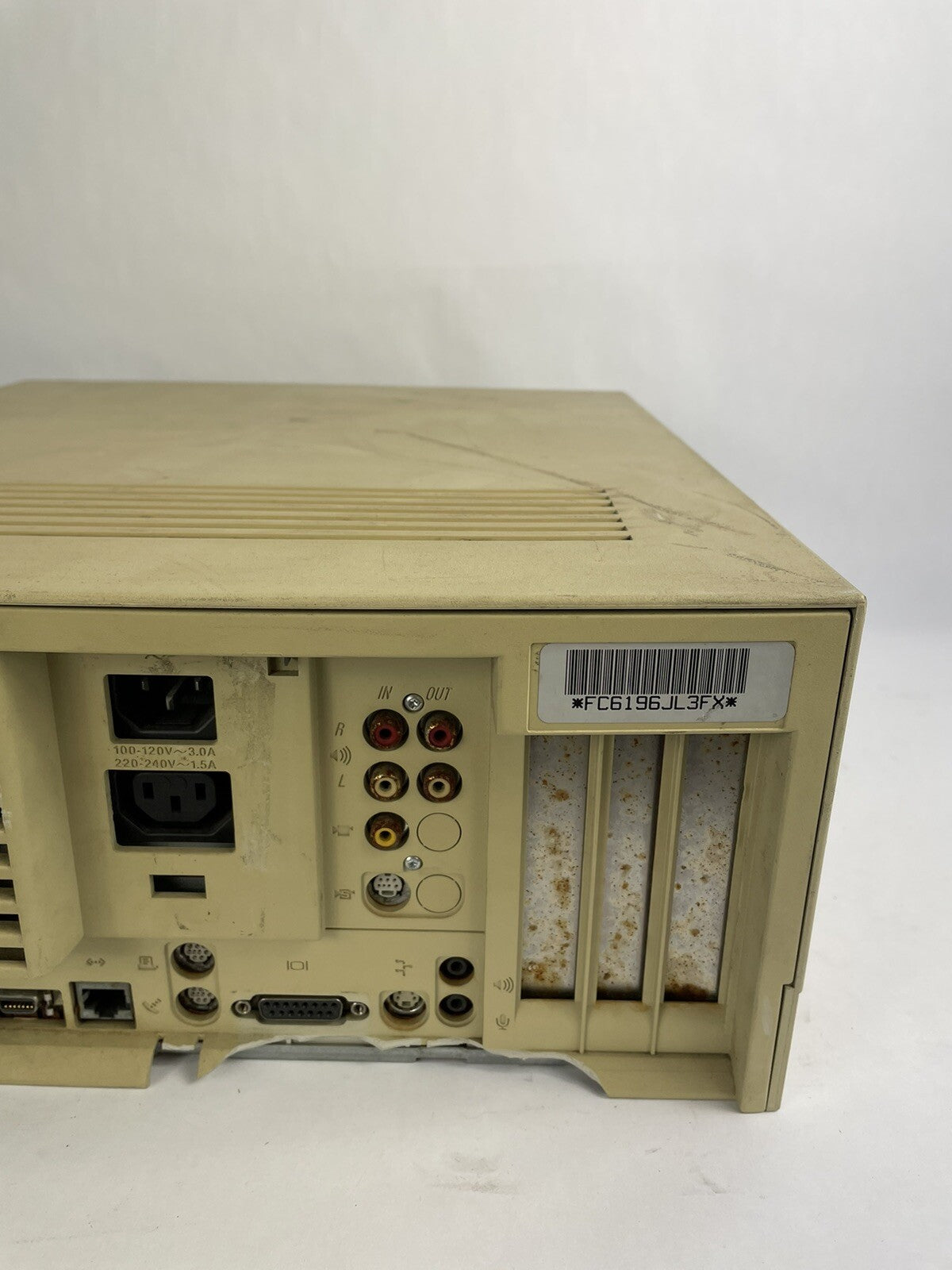 APPLE POWER MACINTOSH 7500/100 PCI not WORKING M3979 complete needs power supply