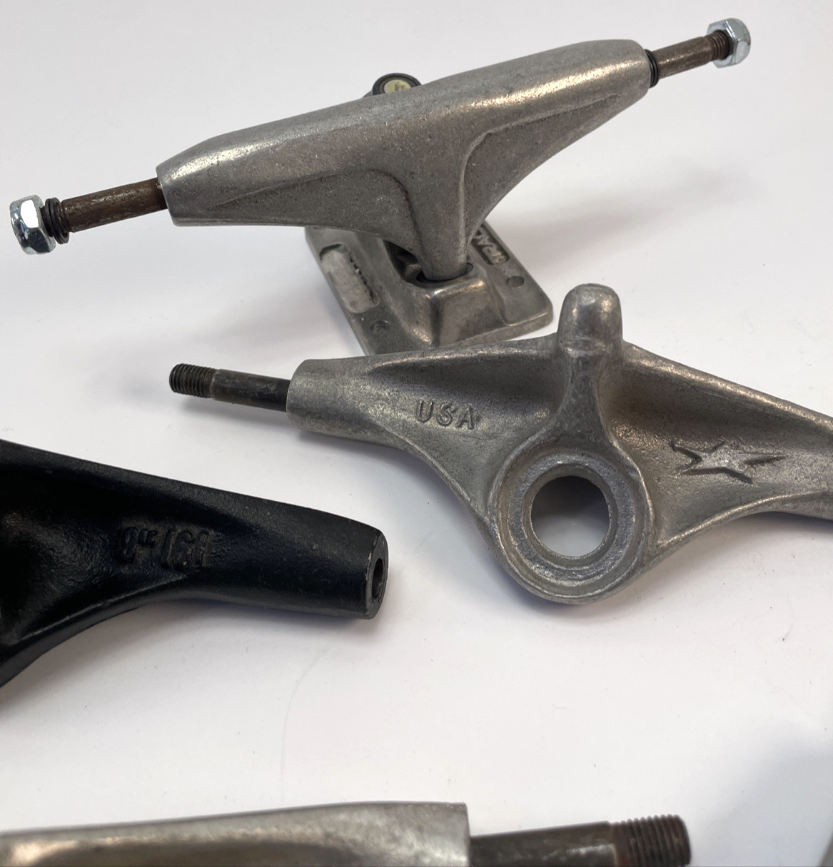 Vintage Tracker Trucks Skateboard Truck Parts Dart RTS RTX Base Plates Hangers
