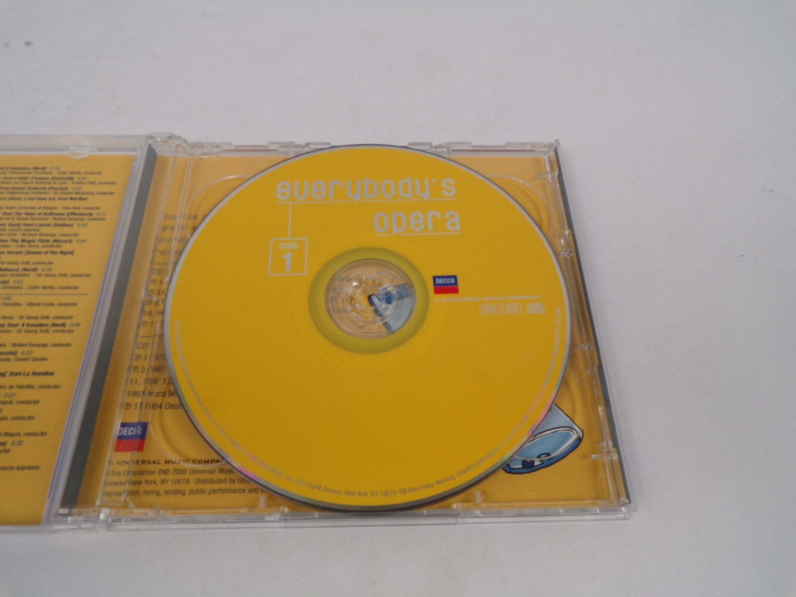 Everybodys Opera Anvil Chorus At Trovate La Donna E mobile From Ringtones CD#67