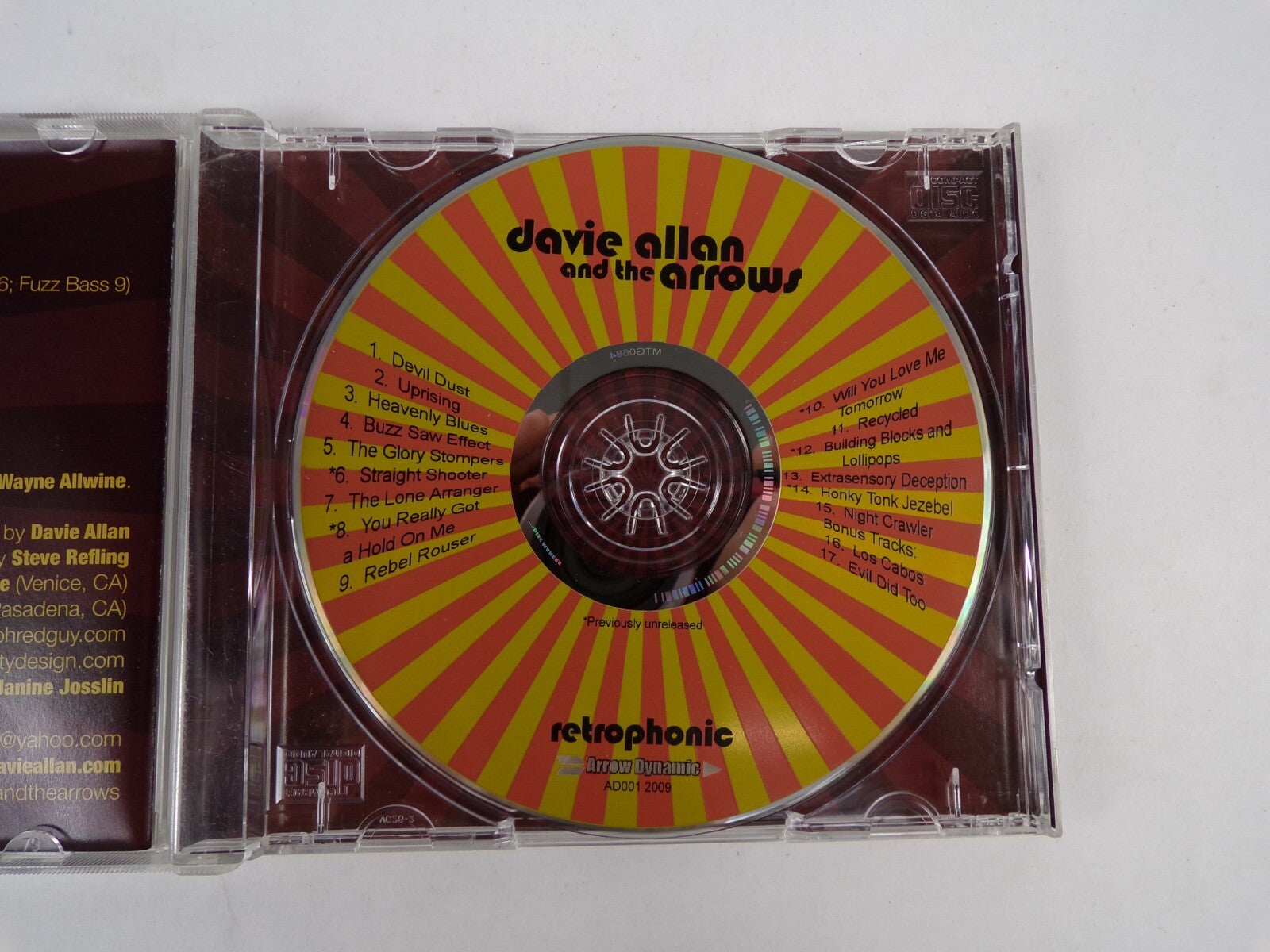 Davie Allan And the Arrons CD #11
